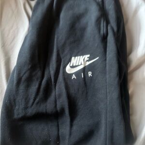Nike Black Sweatpants with Logo